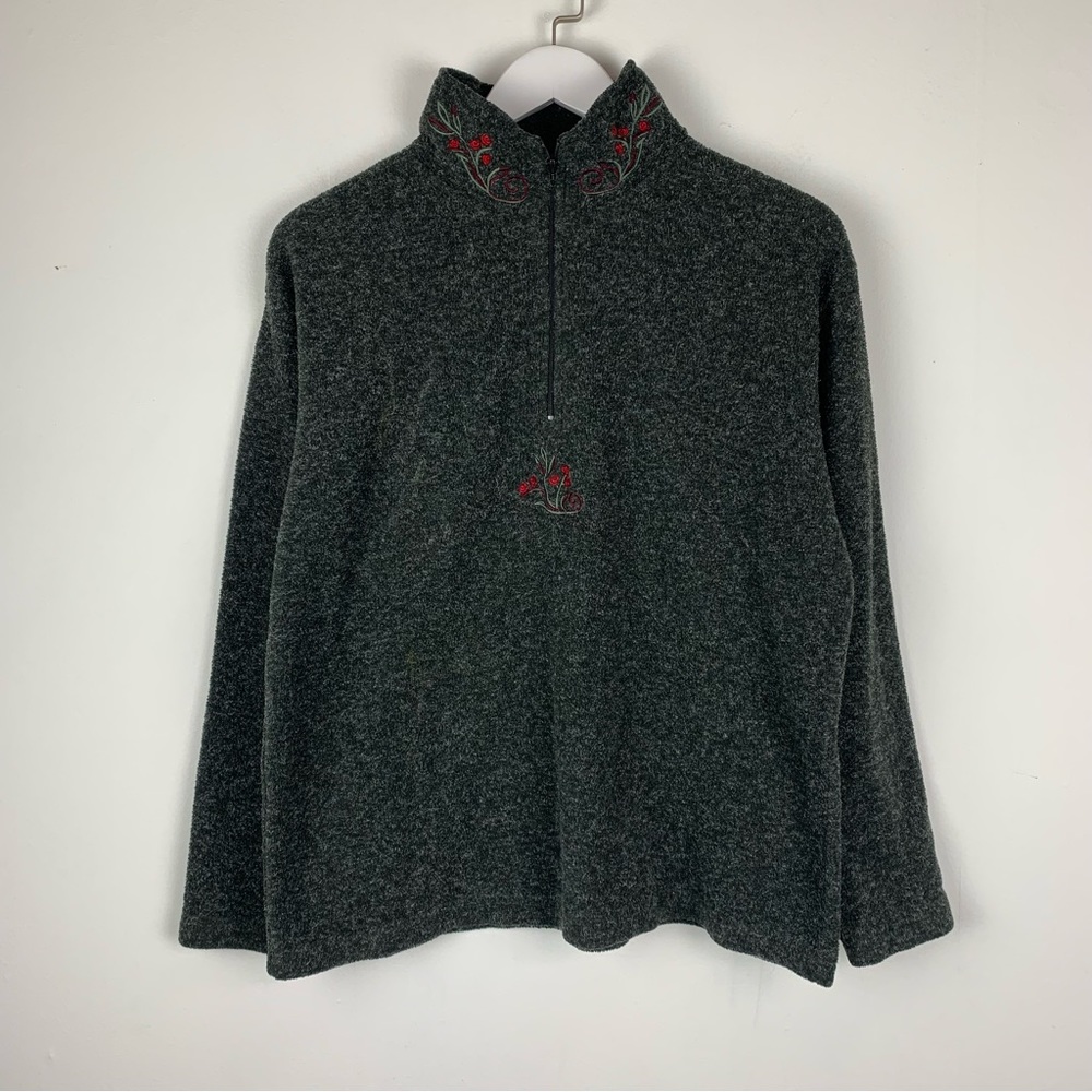 Victoria’s Secret Country Quarter Zip Sweater Medium